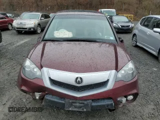 2010 Acura RDX with VIN 5J8TB1H28AA004636, listed as a Copart auction lot 52723855 with 123,569 mi miles and Salvage Title. Bid and sale history available at carsss.com. Image 5.