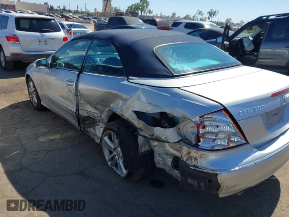 2006 Mercedes-Benz CLK 350 with VIN WDBTK56GX6T069583, listed as a IAAI auction lot 42704123 with 195,516 mi miles and . Bid and sale history available at DreamBid. Image 6.