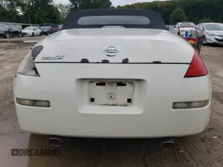2004 Nissan 350Z Touring with VIN JN1AZ36A74M252387, listed as a Copart auction lot 71635494 with 45,040 mi miles and Salvage Title. Bid and sale history available at carsss.com. Image 6.