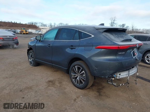 2024 Toyota Venza LE with VIN JTEAAAAHXRJ186841, listed as a IAAI auction lot 41782108 with 274 mi miles and . Bid and sale history available at DreamBid. Image 3.