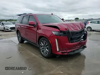 2021 Cadillac Escalade Sport z VIN 1GYS3FKL9MR226155, wystawiony jako Copart lot #55998785 z przebiegiem 96 725 mil mil oraz Szkoda całkowita • Salvage title. Historia ofert i sprzedaży dostępna na DreamBid. Obrazek 14.
