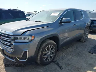 2020 GMC Acadia SLE with VIN 1GKKNKLA0LZ238025, listed as a IAAI auction lot 42031425 with 76,335 mi miles and . Bid and sale history available at DreamBid. Image 2.
