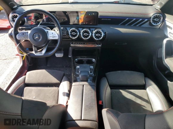 2021 Mercedes-Benz CLA with VIN W1K5J5BB7MN150412, listed as a Copart auction lot 88557595 with 65,026 mi miles and Salvage Title. Bid and sale history available at carsss.com. Image 8.