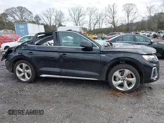 2022 Audi Q5 S line Premium Plus with VIN WA1EAAFY9N2014801, listed as a IAAI auction lot 41307467 with 1 mi miles. Bid and sale history available at carsss.com. Image 13.