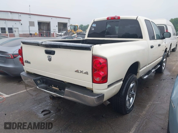 2008 Dodge 1500 SLT with VIN 1D7HU18298J164734, listed as a IAAI auction lot 42094994 with 141,799 mi miles and . Bid and sale history available at DreamBid. Image 4.