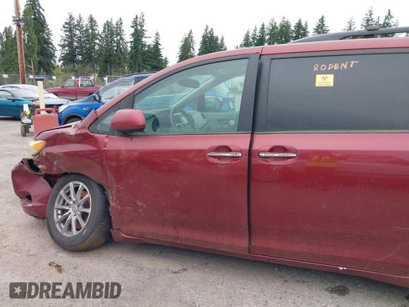 2011 Toyota Sienna XLE AAS with VIN 5TDYK3DC0BS093590, listed as a IAAI auction lot 42714201 with 155,699 mi miles and . Bid and sale history available at DreamBid. Image 21.