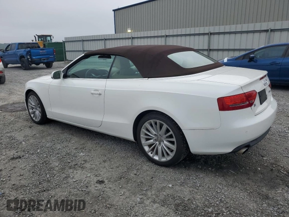 2012 Audi A5 2.0T Premium Plus with VIN WAUJFAFH1CN006030, listed as a Copart auction lot 71754084 with 86,052 mi miles and Salvage Title. Bid and sale history available at carsss.com. Image 2.