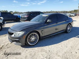 2015 BMW 4 Series 435i with VIN WBA4B1C55FD954945, listed as a Copart auction lot 41579735 with Not Provided miles and Clean Title. Bid and sale history available at carsss.com. Image 1.