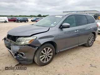2016 Nissan Pathfinder Platinum с VIN 5N1AR2MNXGC624842, выставлен на аукционе Copart как лот 58991385 с пробегом 143 331 миль миль и Списание • Salvage title. История ставок и продаж доступна на DreamBid. Изображение 1.