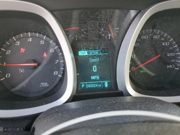 2016 Chevrolet Equinox LTZ with VIN 2GNALDEK6G6211788, listed as a Copart auction lot 46547735 with 60,024 mi miles and Salvage Title. Bid and sale history available at carsss.com. Image 9.