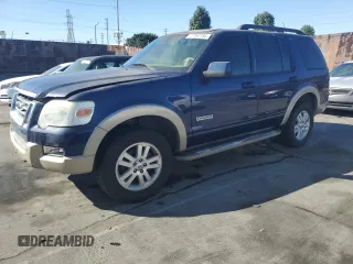 2008 Ford Explorer Eddie Bauer with VIN 1FMEU64EX8UA15530, listed as a Copart auction lot 77192754 with Not Provided miles and Clean Title. Bid and sale history available at carsss.com. Image 1.