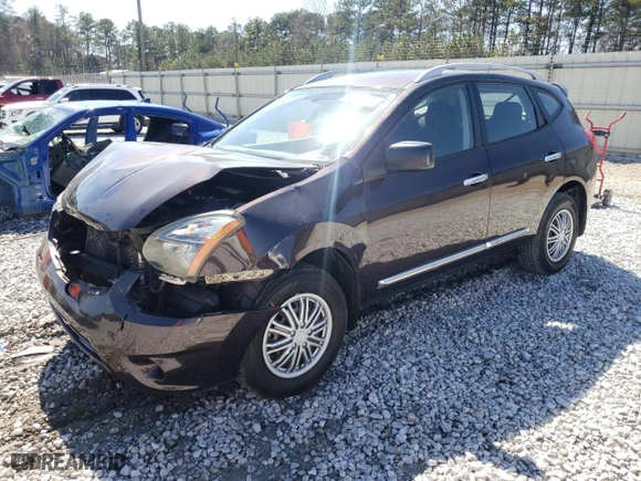 2014 Nissan Rogue Select S with VIN JN8AS5MT9EW101305, listed as a Copart auction lot 48861215 with 181,195 mi miles and Salvage Title. Bid and sale history available at carsss.com. Image 1.