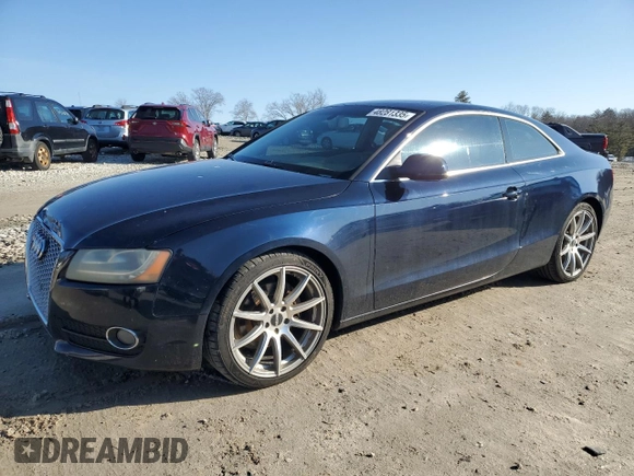 2011 Audi A5 Prestige with VIN WAUVFAFR1BA040405, listed as a Copart auction lot 48281335 with 252,038 mi miles and Clean title. Bid and sale history available at DreamBid. Image 1.