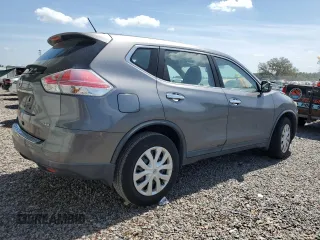 2015 Nissan Rogue SV with VIN KNMAT2MV0FP563384, listed as a Copart auction lot 53800135 with 107,395 mi miles and Clean Title. Bid and sale history available at carsss.com. Image 3.