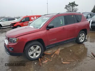 2016 Jeep Compass Sport SE z VIN 1C4NJDBB4GD778328, wystawiony jako Copart lot #83993214 z przebiegiem 119 017 mil mil oraz Czysty tytuł • Clean title. Historia ofert i sprzedaży dostępna na DreamBid. Obrazek 1.