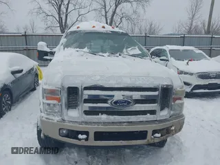 2008 Ford Super Duty F-250 SRW XL with VIN 1FTSW21R58EA26009, listed as a IAAI auction lot 41282806 with 217,231 mi miles. Bid and sale history available at carsss.com. Image 12.