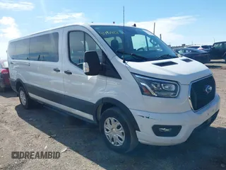 2023 Ford Transit Passenger XL with VIN 1FBAX2YG2PKA45201, listed as a IAAI auction lot 41796428 with 34,040 mi miles and . Bid and sale history available at DreamBid. Image 17.