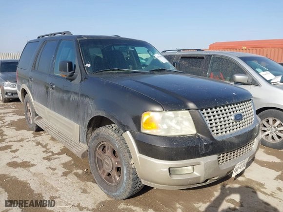 2005 Ford Expedition Eddie Bauer with VIN 1FMFU17595LA63878, listed as a IAAI auction lot 41715409 with 1 mi miles. Bid and sale history available at carsss.com. Image 1.