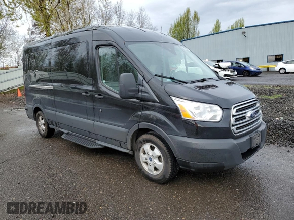 2019 Ford Transit Passenger XL with VIN 1FBAX2CG1KKA76486, listed as a Copart auction lot 52145045 with 143,240 mi miles and Clean Title. Bid and sale history available at carsss.com. Image 4.