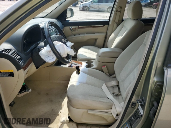 2007 Hyundai Santa Fe SE z VIN 5NMSH13EX7H095448, wystawiony jako Copart lot #58595565 z przebiegiem 96 939 mil mil oraz Szkoda całkowita • Salvage title. Historia ofert i sprzedaży dostępna na DreamBid. Obrazek 7.