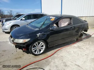2009 Honda Civic Cpe Si with VIN 2HGFG21549H704580, listed as a Copart auction lot 46837245 with 0 mi miles and Non Repairable. Bid and sale history available at carsss.com. Image 1.