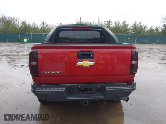 2018 Chevrolet Colorado 4WD ZR2 with VIN 1GCPTEE16J1138755, listed as a IAAI auction lot 41215626 with 118,661 mi miles. Bid and sale history available at carsss.com. Image 16.