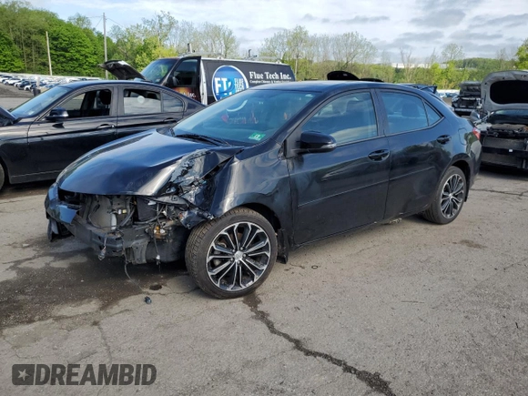 2016 Toyota Corolla L with VIN 2T1BURHE6GC581490, listed as a Copart auction lot 55290015 with 73,179 mi miles and Salvage Title. Bid and sale history available at DreamBid. Image 1.