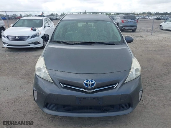 2013 Toyota Prius v Two with VIN JTDZN3EU1D3239521, listed as a IAAI auction lot 41928295 with 245,795 mi miles. Bid and sale history available at carsss.com. Image 13.