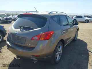 2009 Nissan Murano SL with VIN JN8AZ18W99W153743, listed as a IAAI auction lot 41674424 with 195,750 mi miles. Bid and sale history available at carsss.com. Image 4.