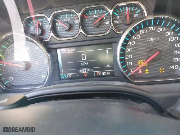 2016 Chevrolet Silverado 1500 LT with VIN 3GCUKREC0GG132961, listed as a IAAI auction lot 41764882 with 109,310 mi miles. Bid and sale history available at carsss.com. Image 7.