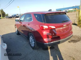 2021 Chevrolet Equinox LT with VIN 3GNAXKEVXML341566, listed as a Copart auction lot 72291274 with 25,266 mi miles and Clean Title. Bid and sale history available at DreamBid. Image 2.