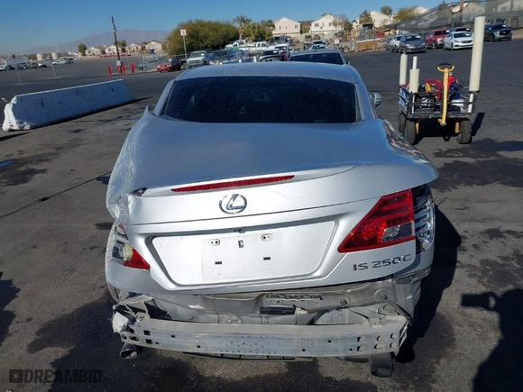 2011 Lexus IS 250C with VIN JTHFF2C2XB2520455, listed as a IAAI auction lot 41402699 with 1 miles. Bid and sale history available at carsss.com. Image 16.