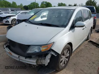 2015 Honda Odyssey EX-L z VIN 5FNRL5H61FB055684, wystawiony jako IAAI lot #42013480 z przebiegiem 221 381 mil mil oraz . Historia ofert i sprzedaży dostępna na DreamBid. Obrazek 2.