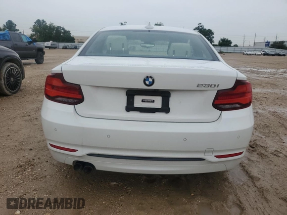 2021 BMW 2 Series 230i with VIN WBA2J1C05M7J36402, listed as a Copart auction lot 64572524 with 25,217 mi miles and Non Repairable. Bid and sale history available at carsss.com. Image 6.