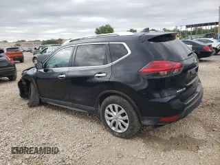 2017 Nissan Rogue S with VIN KNMAT2MV7HP559996, listed as a Copart auction lot 53954934 with 116,806 mi miles and Salvage Title. Bid and sale history available at carsss.com. Image 2.