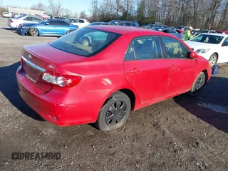 2011 Toyota Corolla L with VIN 2T1BU4EE1BC700708, listed as a IAAI auction lot 41858807 with 226,745 mi miles. Bid and sale history available at carsss.com. Image 4.