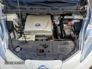 2015 Nissan LEAF SV with VIN 1N4AZ0CP9FC326217, listed as a Copart auction lot 73225843 with 49,163 mi miles. Bid and sale history available at carsss.com. Image 11.