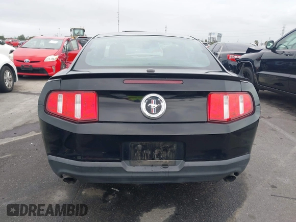 2011 Ford Mustang V6 with VIN 1ZVBP8AM9B5103778, listed as a IAAI auction lot 42065508 with 108,422 mi miles and . Bid and sale history available at DreamBid. Image 17.