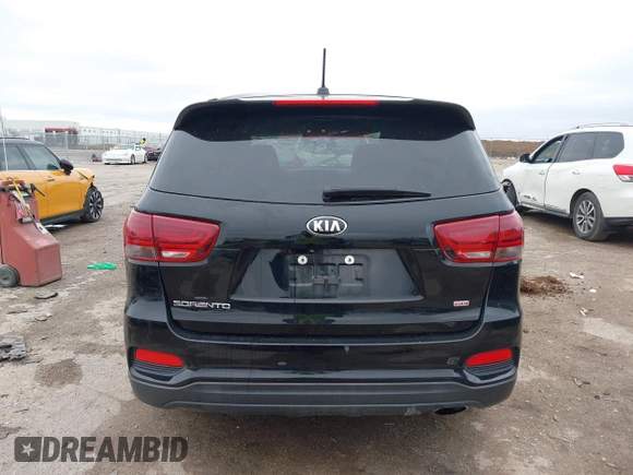 2019 Kia Sorento L with VIN 5XYPG4A33KG534780, listed as a IAAI auction lot 41563396 with 49,468 mi miles. Bid and sale history available at carsss.com. Image 16.