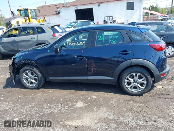 2019 Mazda CX-3 Sport z VIN JM1DKFB71K0445584, wystawiony jako IAAI lot #42210269 z przebiegiem 31 418 mil mil oraz . Historia ofert i sprzedaży dostępna na DreamBid. Obrazek 14.