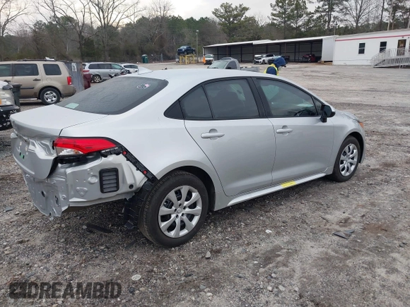 2024 Toyota Corolla LE with VIN 5YFB4MDE6RP224757, listed as a IAAI auction lot 41777068 with 6,121 mi miles. Bid and sale history available at carsss.com. Image 4.
