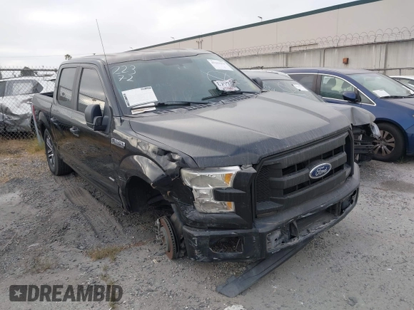 2016 Ford F-150 XL with VIN 1FTEW1CP4GKD11481, listed as a IAAI auction lot 42262279 with 167,578 mi miles and . Bid and sale history available at DreamBid. Image 1.
