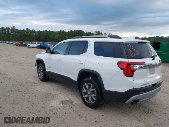 2020 GMC Acadia SLT with VIN 1GKKNML44LZ203820, listed as a IAAI auction lot 41972539 with 78,833 mi miles and . Bid and sale history available at DreamBid. Image 3.