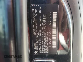 2007 BMW Z4 3.0i с VIN 4USBU33547LW70935, выставлен на аукционе Copart как лот 57492265 с пробегом 85 440 миль миль и Списание • Salvage title. История ставок и продаж доступна на DreamBid. Изображение 13.
