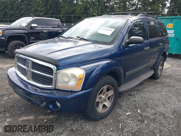 2006 Dodge Durango SLT with VIN 1D4HB48N16F178058, listed as a IAAI auction lot 42504058 with 191,276 mi miles and . Bid and sale history available at DreamBid. Image 2.
