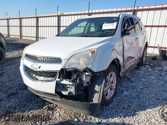 2014 Chevrolet Equinox LS z VIN 1GNALAEK5EZ129079, wystawiony jako IAAI lot #41412781 z przebiegiem 142 130 mil mil oraz . Historia ofert i sprzedaży dostępna na DreamBid. Obrazek 2.