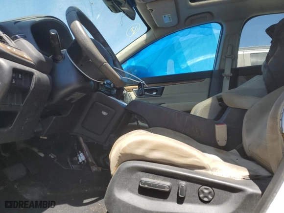 2018 Honda CR-V EX with VIN 5J6RW1H59JL007566, listed as a Copart auction lot 49803515 with 74,627 mi miles and Salvage Title. Bid and sale history available at carsss.com. Image 7.
