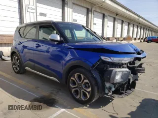 2020 Kia Soul X-Line with VIN KNDJ23AU0L7073138, listed as a Copart auction lot 48916754 with 63,340 mi miles and Salvage Title. Bid and sale history available at carsss.com. Image 4.