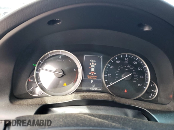 2017 Lexus ES with VIN 58ABK1GG4HU060903, listed as a Copart auction lot 49576835 with 45,008 mi miles and Salvage Title. Bid and sale history available at carsss.com. Image 9.
