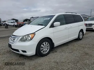2010 Honda Odyssey EX-L with VIN 5FNRL3H78AB030237, listed as a Copart auction lot 54570365 with 162,497 mi miles and Salvage Title. Bid and sale history available at carsss.com. Image 1.